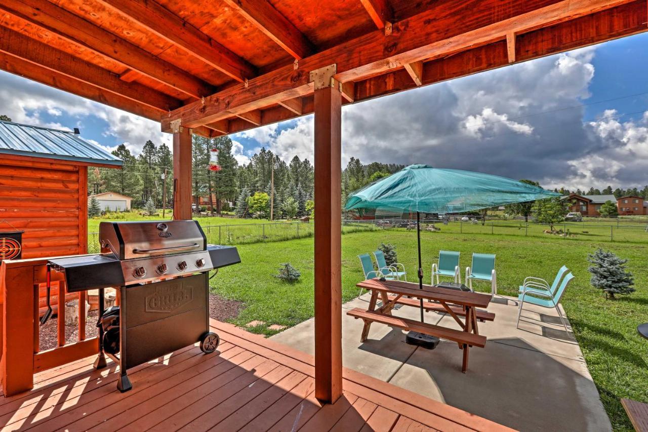Woodsy Pinetop Oasis, 11 Mi To Rainbow Lake! Exteriör bild