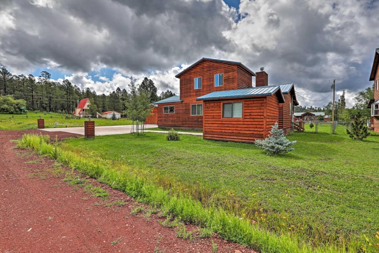 Woodsy Pinetop Oasis, 11 Mi To Rainbow Lake! Exteriör bild